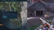 The cache is located in the house with painted arrows (Image via Gearbox Software)